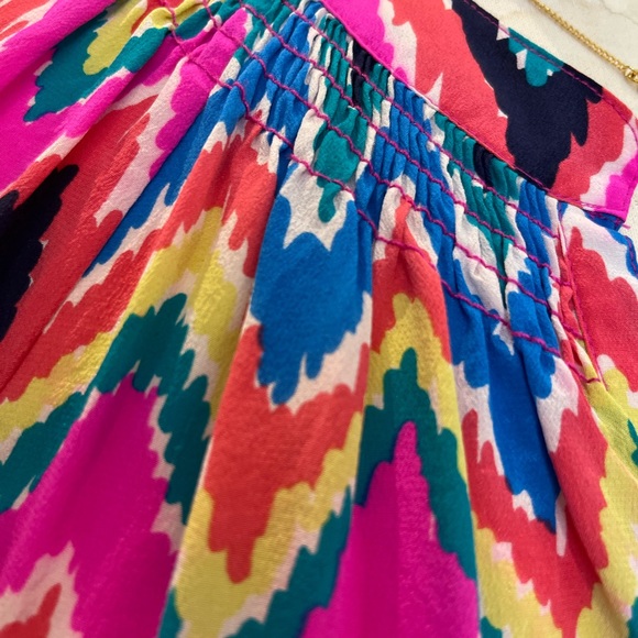 Lilly Pulitzer 🏝 Elsa Flame stitch Pattern Tunic, M, GUC - Picture 6 of 9